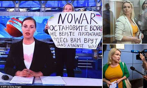 Russian anti-war TV protest journalist given 8+ years in prison